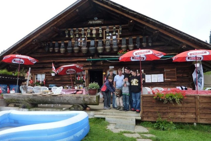 façade of a Swiss farm