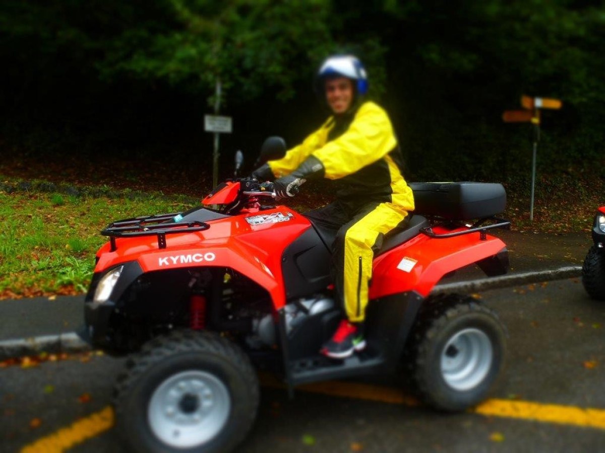 man with a yellow jumpsuit