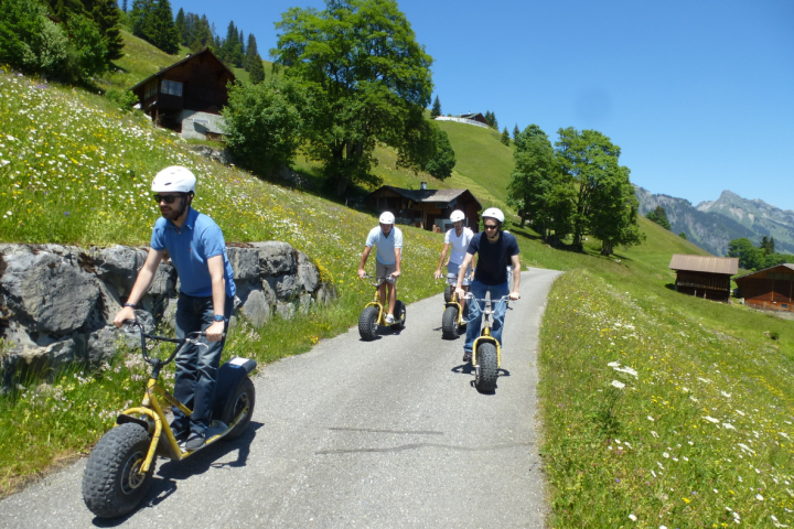 group during a monster trotti tour